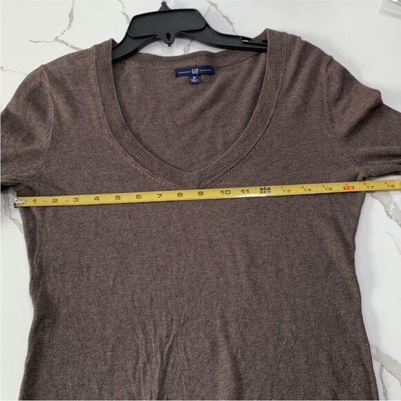 Gap | Wool Cotton Blend Women’s Soft V neck Sweater - Picture 9 of 9